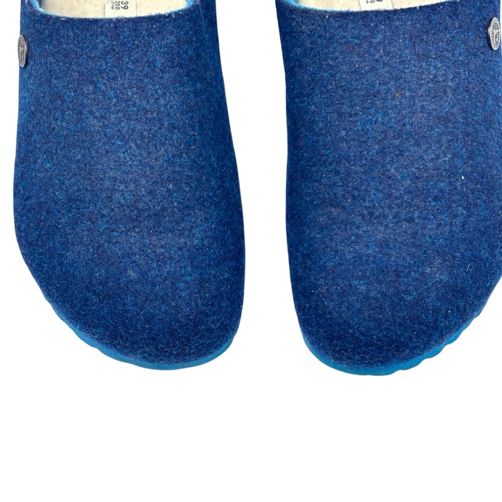 BIRKENSTOCK KAPRUN RIVET FELTED DOUBLEFACE WOOL SLIP ON MULE CLOG SLIPPER RARE - Picture 13 of 14